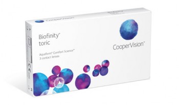 CooperVision Biofinity toric US$26