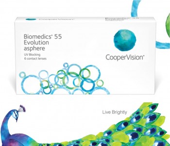 CooperVision Biomedics 55 Evolution US$17