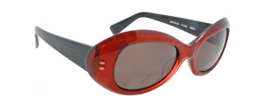 New Authentic KENZO MANGUE K1407 K821 90s France Red Plastic Vintage Sunglasses0