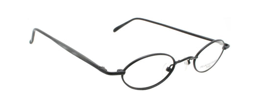 New Francois Pinton M32 TITANE 889 80s France Vintage Matte Black Eyeglasses NOS0