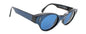 New Authentic JOOP! Mod. 8767 310 80s Germany Vintage Blue Sunglasses Frames NOS0