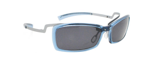 New Authentic Rare Eye'DC I650 008 90s France Vintage Blue Plastic Sunglasses0