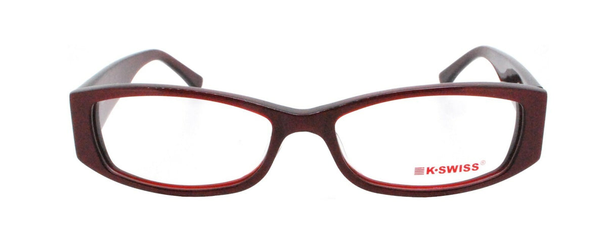 New SET OF 4 K-SWISS KF306-313 Red Plastic Eyeglasses Frames Wholesale Bulk Lot1