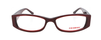 New SET OF 4 K-SWISS KF306-313 Red Plastic Eyeglasses Frames Wholesale Bulk Lot1