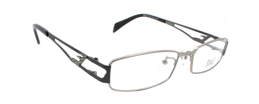 New SET OF 4 EVERLAST VC086-933 Silver Metal Eyeglasses Frames Wholesale Bulk0