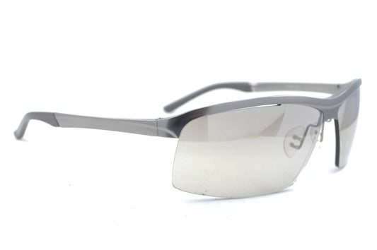 New Authentic Porsche Design P'8494 40Y Matte Silver Titanium Limited Sunglasses0