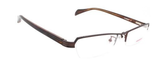 New SET OF 4 K-SWISS K•SWISS KF803-BN Brown Half Rim Eyeglasses Frames Wholesale0