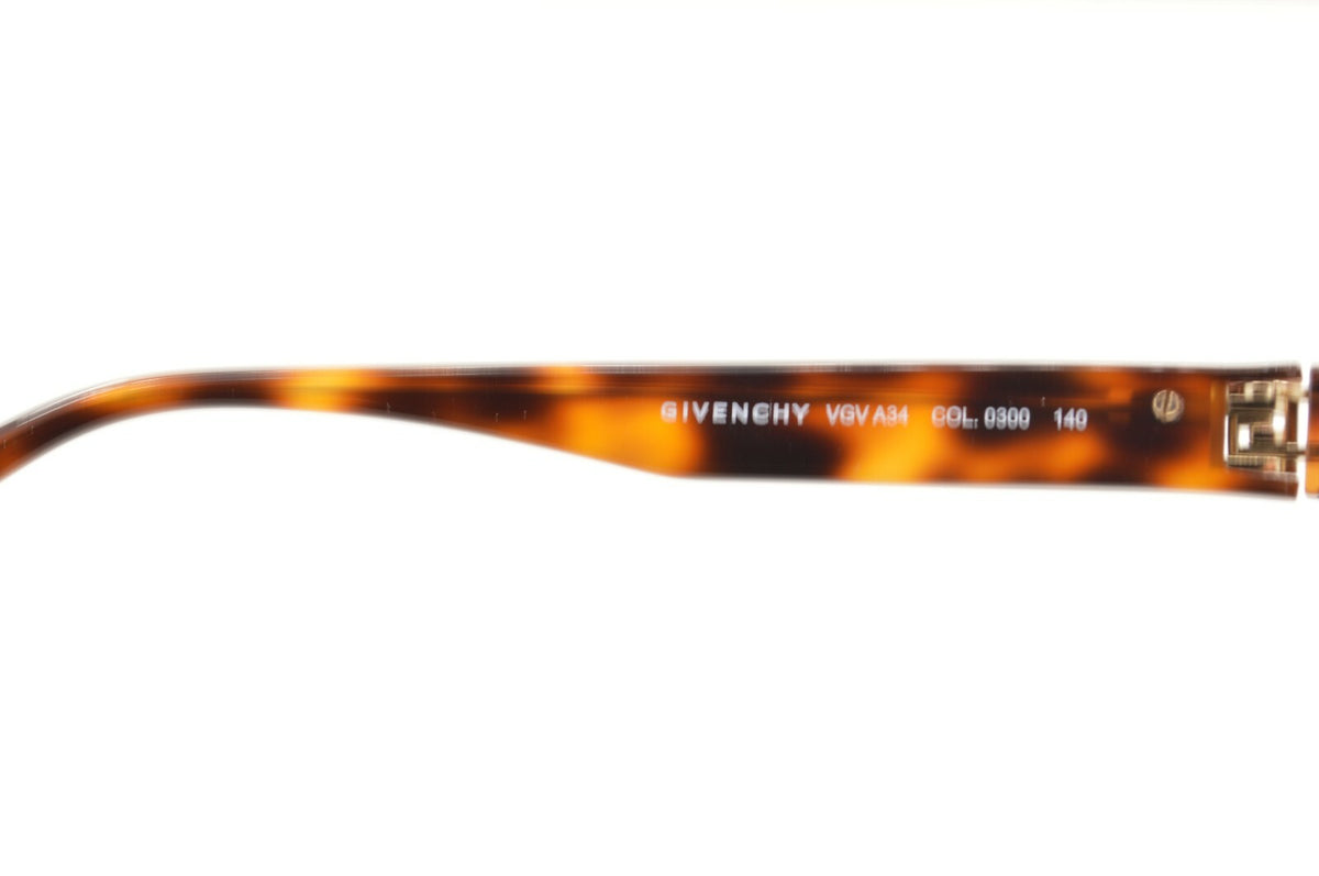 New Authentic Givenchy VGV A34 COL. 0300 Gold Tortoise Havana Frames Eyeglasses6
