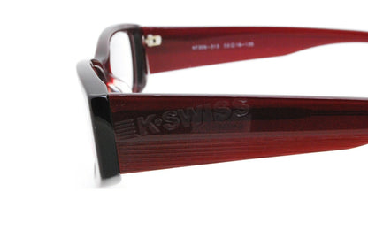 New SET OF 4 K-SWISS KF306-313 Red Plastic Eyeglasses Frames Wholesale Bulk Lot2
