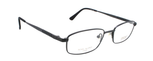 New Authentic SEIKO T-636 651 Matte Black Japan Titanium Rectangular Eyeglasses0