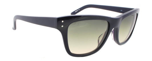 New Authentic agnès b. AB2783 NA Blue Plastic Gradient Rectangular Sunglasses0
