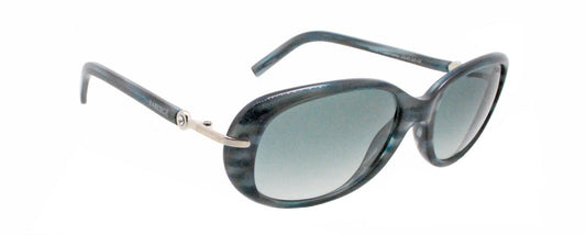 Rare New Faberge FB 507/00 6052 Germany 23KT GP Swarovski Blue Sunglasses Frames0