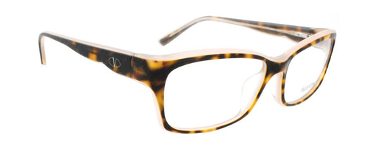 New Authentic Valentino V 2600 230 Italy Tortoise Plastic Eyeglasses Frames NOS0