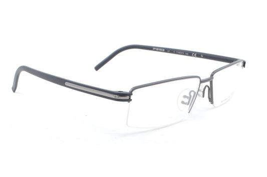 New Authentic Porsche Design P'8153 S2 C Matte Gray Metal Half Rim Eyeglasses0