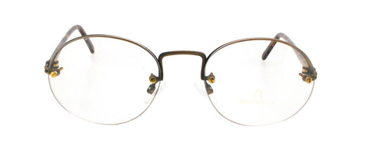New Authentic Rodenstock R0841 C 80s Vintage Antique Bronze Half Rim Eyeglasses0