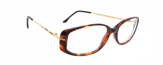 Rare New Faberge FB 038 /20 6063 Germany 23KT GP Swarovski Tortoise Eyeglasses0