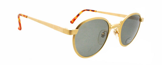 New The Beatles 306 C2 22KGP 90s Apple Corps Japan Vintage Matte Gold Sunglasses0