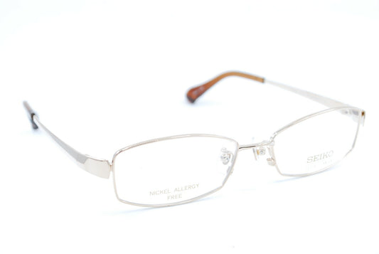 New Authentic SEIKO T913 001 Japan Gold Titanium Eyeglasses Frames Eyewear NOS0